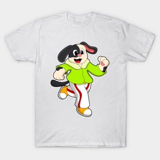 Dog at Running T-Shirt